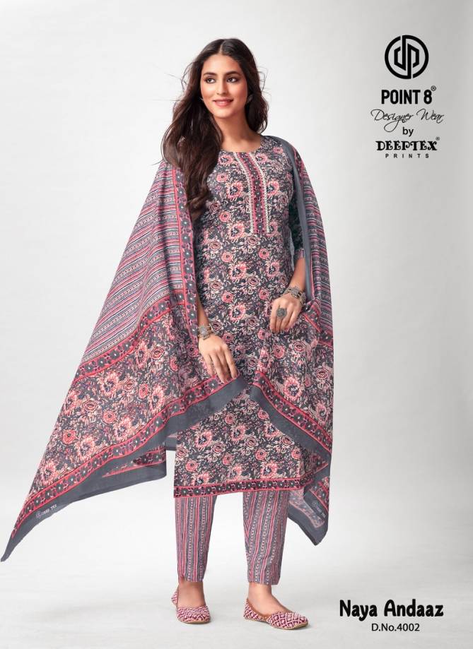 Deeptex Naya Andaaz Vol 4 Cotton Readymade Dress Catalog